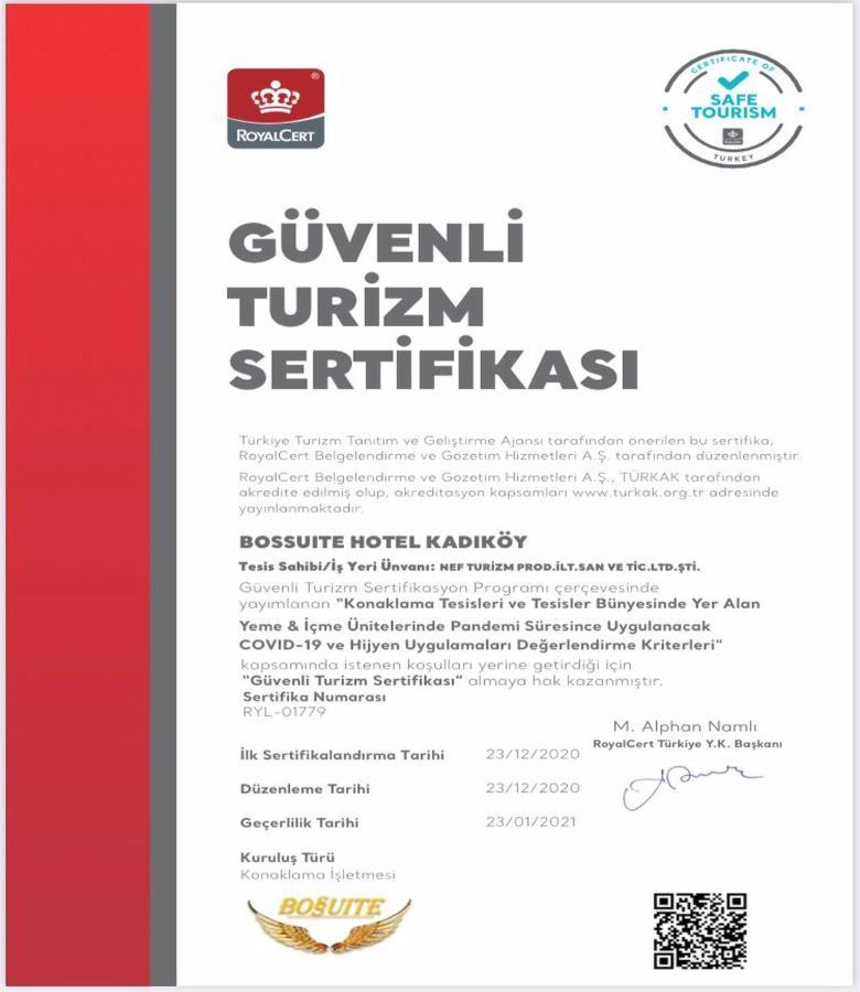 Hotel Bossuite Kadikoy Истанбул Екстериор снимка